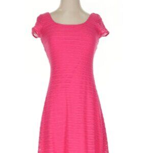 Lily Pulitzer Hot Pink Maxi Dress, EUC, Size Medium, Knit